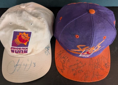  克里斯·保罗 #3 和康妮·霍金斯 #42 签名帽子,请识别其他签名? — 第 1/4 张图片