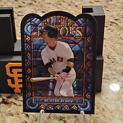 2013 TOPPS ARCHIVES GALLERY OF HEROES BUSTER POSEY GIANTS #GH-BP - Image 1 of 2