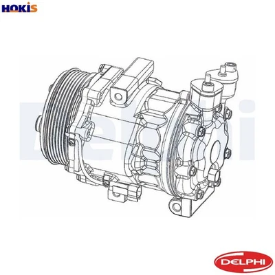 COMPRESSOR AIR CONDITIONING CS20351 FOR FORD TRANSIT/V363/Bus/Platform/Chassis - Image 1 of 4