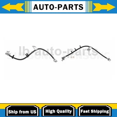 Línea de manguera de freno delantero 2x para Ford Expedition 4,6 L tracción trasera 2002-2004 Foto 1 de 4