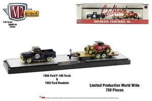 Camioneta Ford F100 1956 M2 Machines R64 1932 Ford Roadster Chase Rod - Imagen 1 de 5