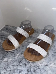 Cliffs Damen Sandalen gewebt zwei Riemen marineblau Größe 8,5 - Bild 1 von 5