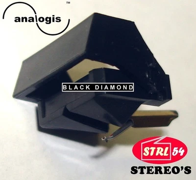 VN35E Black Nude Diamond Stylus Elliptical For SHURE V15 III DUAL DN352 - Image 1 of 4