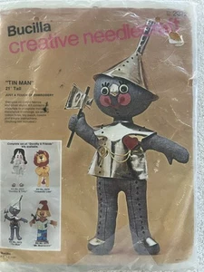 Bucilla TIN MAN Creative Handarbeitsset 2372 Vintage NEU ungeöffnet 21 cm  - Bild 1 von 7