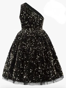 Girls Sz 8 Sequin Party Dress Formal Tulle Layers Princess Fairy Birthday Bow - Picture 1 of 15