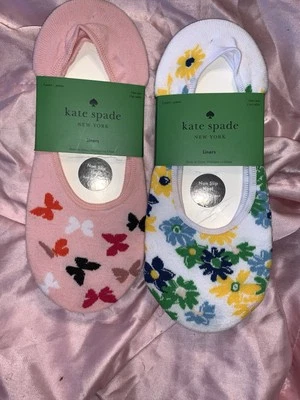 Juego de dos calcetines Kate Spade Liner 6 pares nuevos con etiquetas Foto 1 de 4