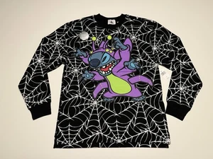 Disney Aulani Stitch Spirit Jersey Spider Web Glow In The Dark RARE SIZE XS NWT - Picture 1 of 6