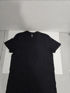 GAP Herren Unterhemd schwarz V-Ausschnitt 100% Baumwolle Größe L - Bild 1 von 3