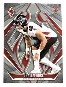 Panini Phoenix Bralen Trice 2024 novato Atlanta Falcons RC #162 - Imagen 1 de 2