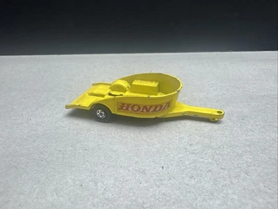 SOLO REMOLQUE HONDA DE CARRERAS DIECAST LESNEY MATCHBOX TOYS DE COLECCIÓN No.38 Foto 1 de 4