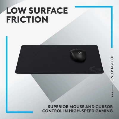 Logitech G440 Hard Gaming Mouse Pad Black Optimized for Gaming Sensors Non Slip - Image 1 of 4