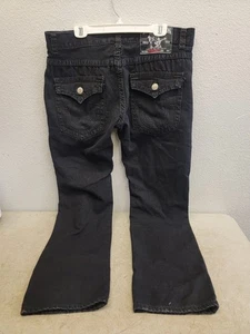 True Religion Johnny Super T Straight Pant Black 38 - Picture 1 of 16