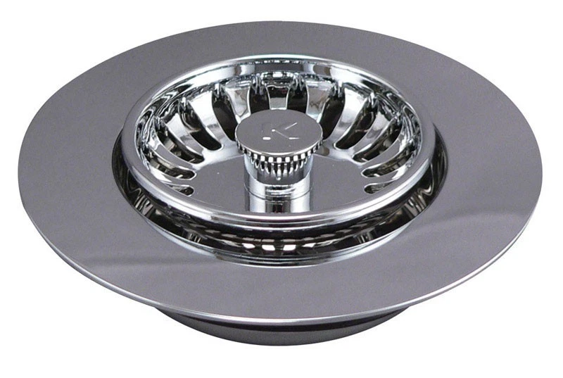 Keeney K5451 Tapón Pop-In Fregadero Acero Inoxidable Cromo Pulido 4-1/2 Diámetro in. Foto 1 de 1