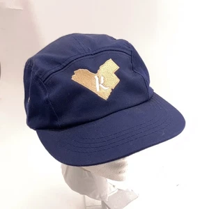 Grain water hops K blue cotton snapback five panel cap - Picture 1 of 7