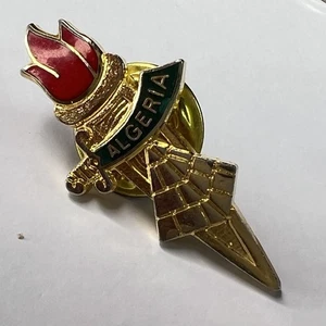 Algeria Saber Flame Shriner Masonic Freemason Vintage Pin Lapel Hat Pin #11 - Picture 1 of 1