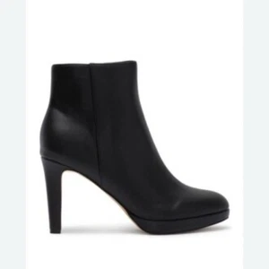 Nine West Kiana Botines Cuero Negro Elegantes Botas Talla 8.5 - Imagen 1 de 8
