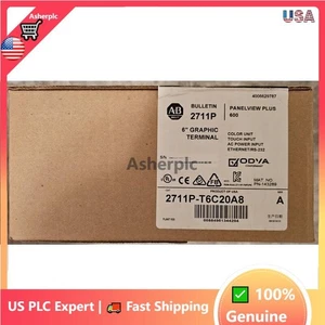AB 2711P-T6C20A8 PanelView Plus 600 Graphic Terminal Factory Seal US Free Tax - Picture 1 of 5