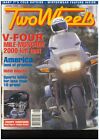 Two Wheels Motorcycle Magazine June 1995 Triumph Thunderbird Honda St1100 Tcs
