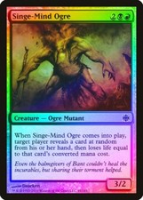 Singe-Mind Ogre FOIL Alara Reborn NM Black Red Common MAGIC MTG CARD ABUGames