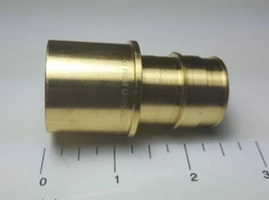 1 pieza XFITTING 1 Pex A X 1 Adaptador de sudor hembra, 1 pulgada de expansión acoplamiento de sudor - Imagen 1 de 5