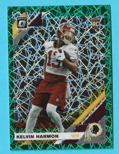 2019 Panini Donruss Optic GREEN VELOCITY RC Kelvin Harmon #149 - Picture 1 of 2