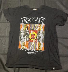 Rock Art Margaret River Western Australia T-Shirt Vintage 90s — Medium - Bild 1 von 3