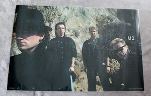 U.2. 1985 Bono Edge Adam Larry Mullen Minerva Group Poster #68054 Laminated VGEX - Picture 1 of 1