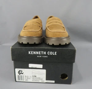 Kenneth Cole New York Fatima Lug Sole Loafers MSRP $159 Size 7.5 # M3 242 - Picture 1 of 12