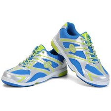 Men's Bowling Shoes Dexter Max Silver Blue Lime