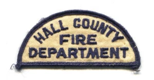 Hall County Feuerwehr Patch Georgia GA - Bild 1 von 1