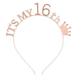 It's 16th birthday headband, Birthday party headband, Birthday tiara - Picture 1 of 1