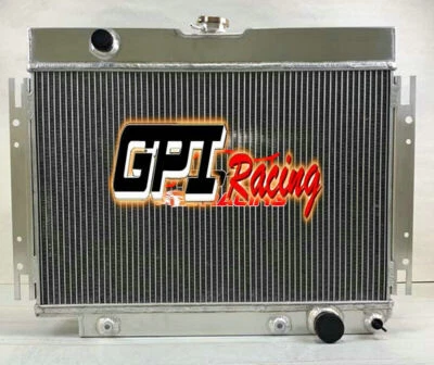 Radiador de aluminio 68 para Chevrolet Impala 1963-1968 1965 1966 1967 Foto 1 de 3