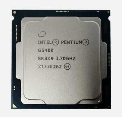 Intel Pentium G5400 Processor (3.7GHz , LGA1151 , Dual-Core) - SR3X9 58W - Image 1 of 3