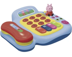 Peppa Pig Aktivitätstelefon und Klavier mit Figur - Bild 1 von 2