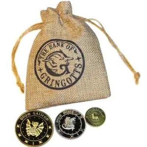 gringotts coins pouch horcrux snake harry fancy dress cosplay kid boys adults - Imagen 1 de 2