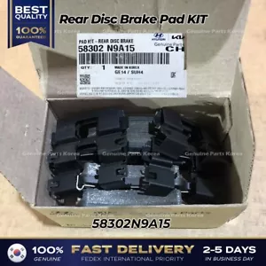 ⭐Genuine⭐ Rear Disc Brake Pad KIT 58302N9A15 for Hyundai Tucson Kia Sportage - Picture 1 of 4
