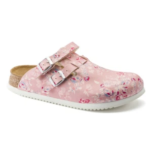Birkenstock Clog Kay Superlauf, Birko-Flor, Flower Field Rose, schmal, Gr. 38 - Bild 1 von 6