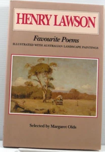 Henry Lawson Favourite Poems with Australian Landscape paintings 1993 HC DJ book - Picture 1 of 18