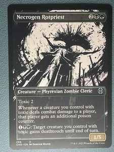 MTG Necrogen Rotpriest (Showcase) ONE NM - Picture 1 of 1