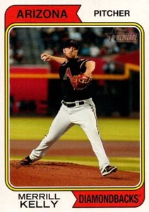 2023 Topps Heritage Merrill Kelly Arizona Diamondbacks #199 - Picture 1 of 2