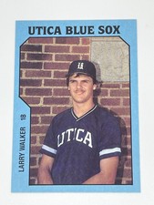 1985 TCMA Utica Blue Sox #16 Larry Walker