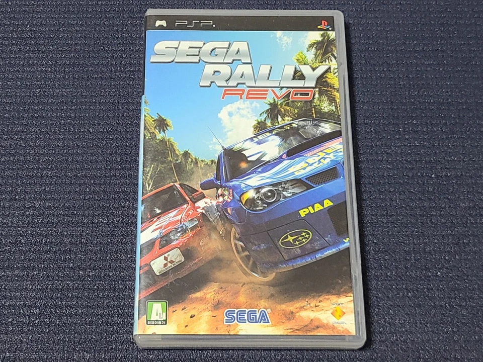 Sony PlayStation Portable Sega Rally Revo Retro Game Korean Version for PSP - Image 1 of 4