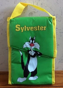Bolsa de almuerzo Thermos 1997 marca Sylvester y Tweety aislada usada excelente estado - Imagen 1 de 6