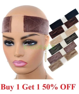 Atmungsaktives dünnes Kopf Haarband Spitze Perücke Griff Samt Stirnband - Bild 1 von 12