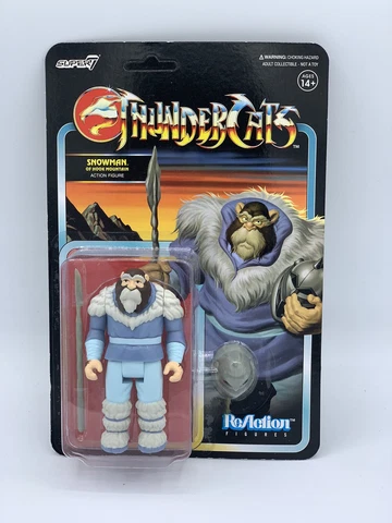 Super7 ReAction Snowman Of Hook Mountain Thundercats Figure New! Sealed! Cover