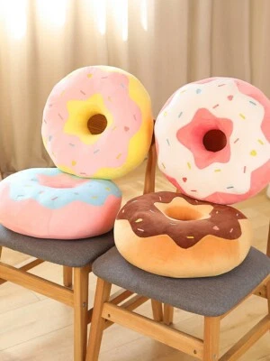 Donut Floor Cushions for Cozy Home Decor - 4 Colors Available - Image 1 of 4