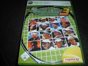 Smash Court Tennis 3 (Microsoft Xbox 360, 2008, DVD-Box) 1a Zustand,wie NEU !!! - Bild 1 von 1