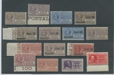 REGNO 1913/33 POSTA PNEUMATICA CPL. 15V. ** CENTRATO