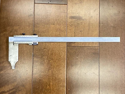 Helios Stainless Steel Dial Caliper 0-13" Range .001" Machinist  Made In Germany - Image 1 of 4