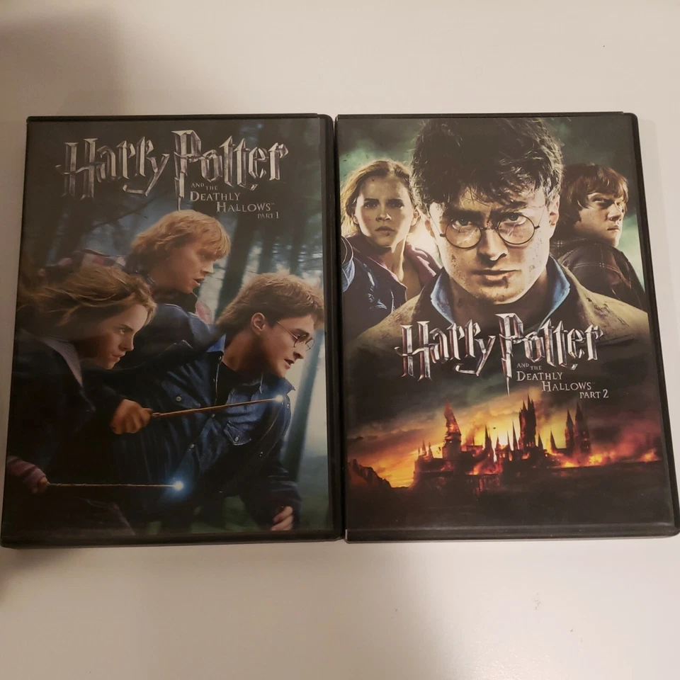 Harry Potter and the Deathly Hallows: Part l & II (DVD, 2011) 2 DVD - Image 1 of 1